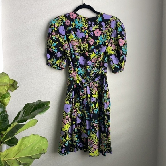 LES RÊVERIES | Gigi Belted Floral-print Si… - Picture 14 of 14